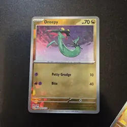 Pokemon Card - Dreepy 071/131 Prismatic Evolutions Master Ball Reverse Holo - Image 1