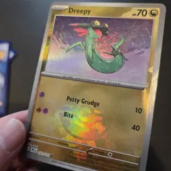 Pokemon Card - Dreepy 071/131 Prismatic Evolutions Master Ball Reverse Holo - Image 2