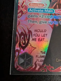 Sabo Red OP13-120 SEC Manga Alt Art Carrying on His Will One Piece Card - Eng - Image 4