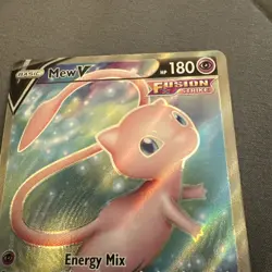 Pokemon TCG Mew v Alternate Full Art Holo Rare Card 250/264 Ships Asap - Image 3
