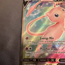 Pokemon TCG Mew v Alternate Full Art Holo Rare Card 250/264 Ships Asap - Image 5