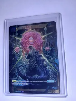 Godzilla Card Game Godzilla (1989) ENGLISH EBP01-035 SSP Godzilla vs Godzilla - Image 2
