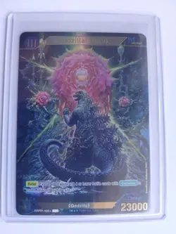 Godzilla Card Game Godzilla (1989) ENGLISH EBP01-035 SSP Godzilla vs Godzilla - Image 5