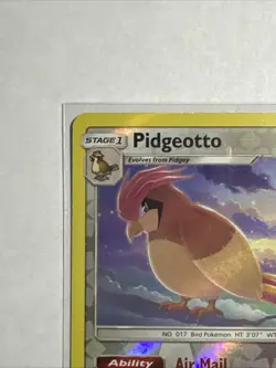 Pidgeotto 123/181 Reverse Holo Card Sun & Moon - Team Up Pokemon TCG - Image 3