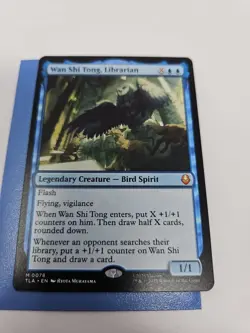 1x LP Wan Shi Tong, Librarian MTG Avatar SV - Image 1