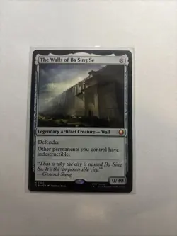 MTG The Walls Of Ba Sing Se Avatar NM Mythic - Image 1
