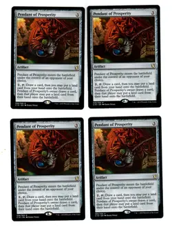 4x PENDANT OF PROSPERITY X4 Commander Magic MTG MINT Playset - Image 1