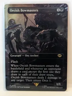 Magic: Lord of the Rings: Orcish Bowmasters Borderless 433 NM - Image 1