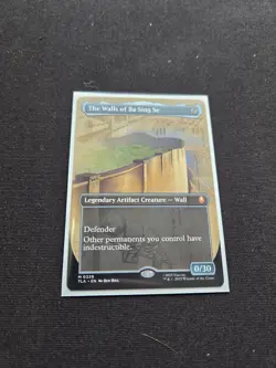 The Walls of Ba Sing Se (Borderless) #329 (NM) TLA Magic MTG - Image 1