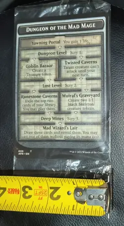 Sealed Oversized magic the gathering Dungeons & Dragons Forgotten Realms MTG - Image 3