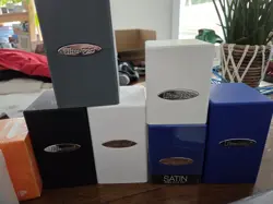 Ultra Pro Deck Box Lot Satin Tower Commander MtG Pokemon - Image 3