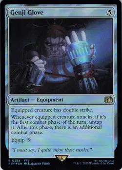 MTG Genji Glove (258) | NM Foil | Final Fantasy {FIN} - Image 2