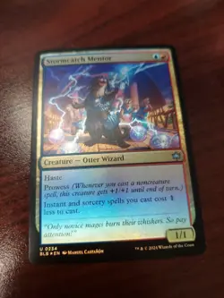 Stormcatch Mentor Bloomburrow Foil - Image 1