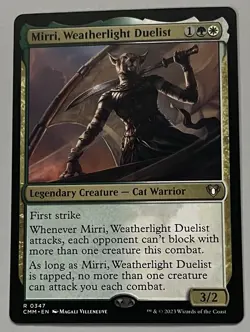 MTG Commander Masters Mirri Legendary Creature RARE REGULAR #0347 - Image 1