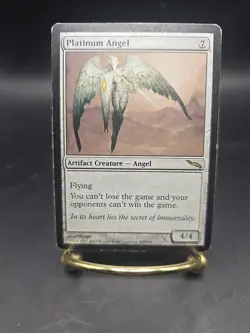 MTG | Platinum Angel | Mirrodin | Regular | Moderately Played | English - Image 1