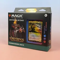 MTG THE LORD OF THE RINGS COMMANDER DECK THE HOSTS OF MORDOR ENGLISH OVP SEALED - Image 1