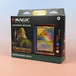 MTG THE LORD OF THE RINGS COMMANDER DECK RIDERS OF ROHAN ENGLISH OVP SEALED - Image 1