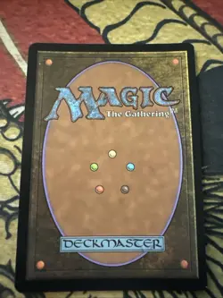 Mtg Magic Foil Neon Dynasty Mountain Full Art Missing Ink Spots Misprint Error - Image 4