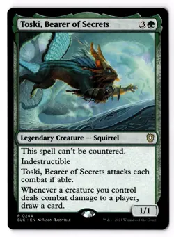 Toski, Bearer of Secrets 244 Commander: Bloomburrow LP - Image 1