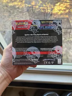 Pokemon Mega Evolution Phantasmal Flames Booster Box 36 Packs Sealed In Hand - Image 2