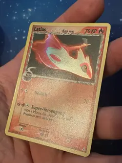 2006 Pokemon LATIAS HOLO EX HOLON PHANTOMS Excellent - Good DEUTSCH 21/110 Delta - Image 2