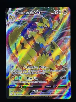 Zeraora VMAX 054/159 - Crown Zenith Ultra Rare - Pokemon TCG (NM) - Image 1
