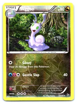 Sliggoo Pokemon Reverse Holo Uncommon XY - Flashfire 73/106 - Image 1