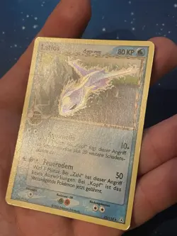 2006 Pokemon LATIOS HOLO EX HOLON PHANTOMS Excellent - Good DEUTSCH 22/110 Delta - Image 2