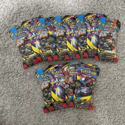 Pokemon Mega Evolution Sleeved Booster Pack Lot Of 13 Sealed - Image 1