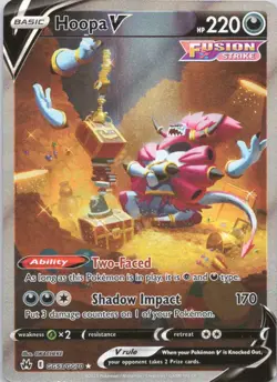 2023 Sword & Shield Series - Crown Zenith - Galarian Gallery Hoopa V FULL ART - Image 1
