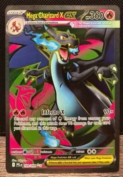 Mega Charizard X ex 109/094 NM - Pokemon TCG Phantasmal Flames (FAST SHIPPING!) - Image 1
