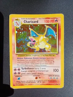 Pokemon ITA Charizard Set Base Holo 4/102 No Blastoise Venusaur Gold Star - Image 1