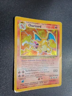 Pokemon ITA Charizard Set Base Holo 4/102 No Blastoise Venusaur Gold Star - Image 2