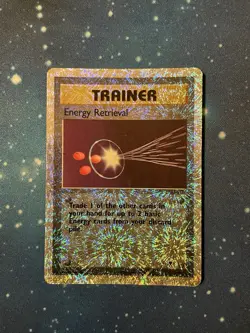 2002 Pokemon ENERGY RETRIEVAL 107/110 Firework Reverse Holo Excellent WOTC ENG - Image 1