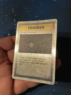 2002 Pokemon ENERGY RETRIEVAL 107/110 Firework Reverse Holo Excellent WOTC ENG - Image 3