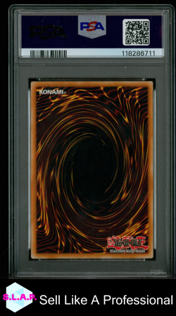 BLUE-EYES WHITE DRAGON 1ST ED-8TH TCG ART-QCSCR YU-GI-OH! RA04 2025 EN108 PSA 10 - Image 2