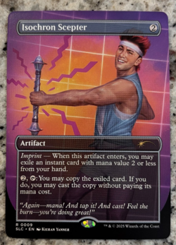 Magic the Gathering Isochron Scepter Secret Lair Encyclopedia MTG (b) - Image 1