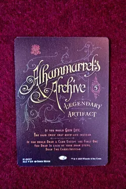 Alhammarret's Archive [FOIL] | Secret Lair (MTG) | NM EN - Image 2