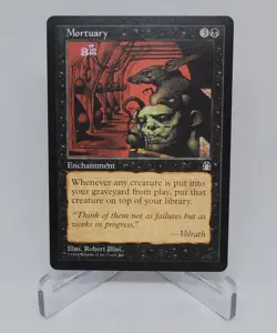 Mortuary - Stronghold - Magic the Gathering - MTG - Heavy Play - Image 1