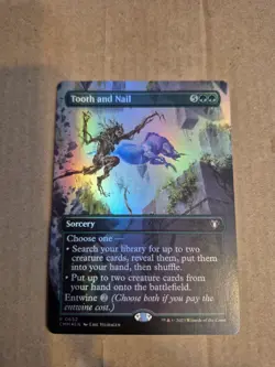 Tooth and Nail (Borderless) Commander Masters Foil - Image 1