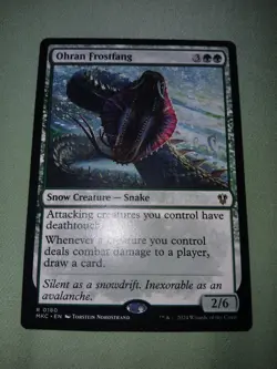 Ohran Frostfang 0180 Non Foil Rare Murders at Karlov Manor MTG Near Mint - Image 1