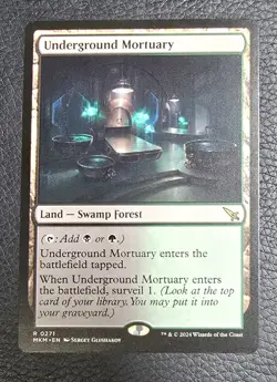 Underground Mortuary Murders at Karlov Manor Regular MTG NM Magic Card - Image 1