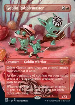 [1x] Goblin Rabblemaster Near Mint, English Secret Lair MTG Magic - Image 1