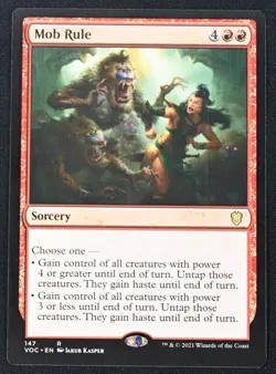 Mob Rule Commander: Innistrad: Crimson Vow Regular - Image 1