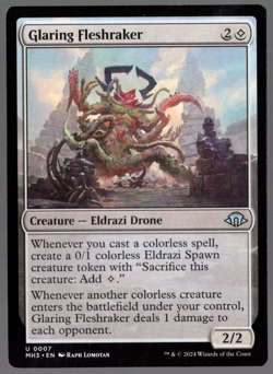 Glaring Fleshraker 0007 Non Foil Uncommon Modern Horizons 3 MTG Near Mint - Image 1