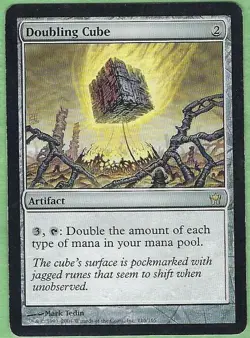 Doubling Cube Fifth Dawn MTG Magic the Gathering - NM - Image 1