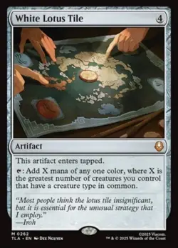 White Lotus Tile TLA NM MTG - Image 1