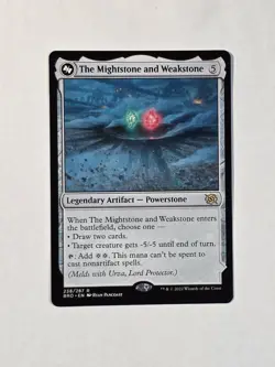 The Mightstone And Weakstone - The Brother's War - Near Mint - MTG - Image 1