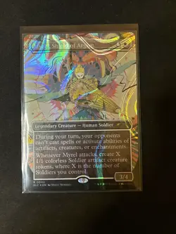 Myrel, Shield of Argive Halo Foil Encyclopedia Of Magic MTG 0040 - Image 1