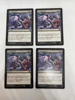 MTG 4x Exsanguinate Scars of Mirrodin Regular LP FREE SHIPPING - Image 1